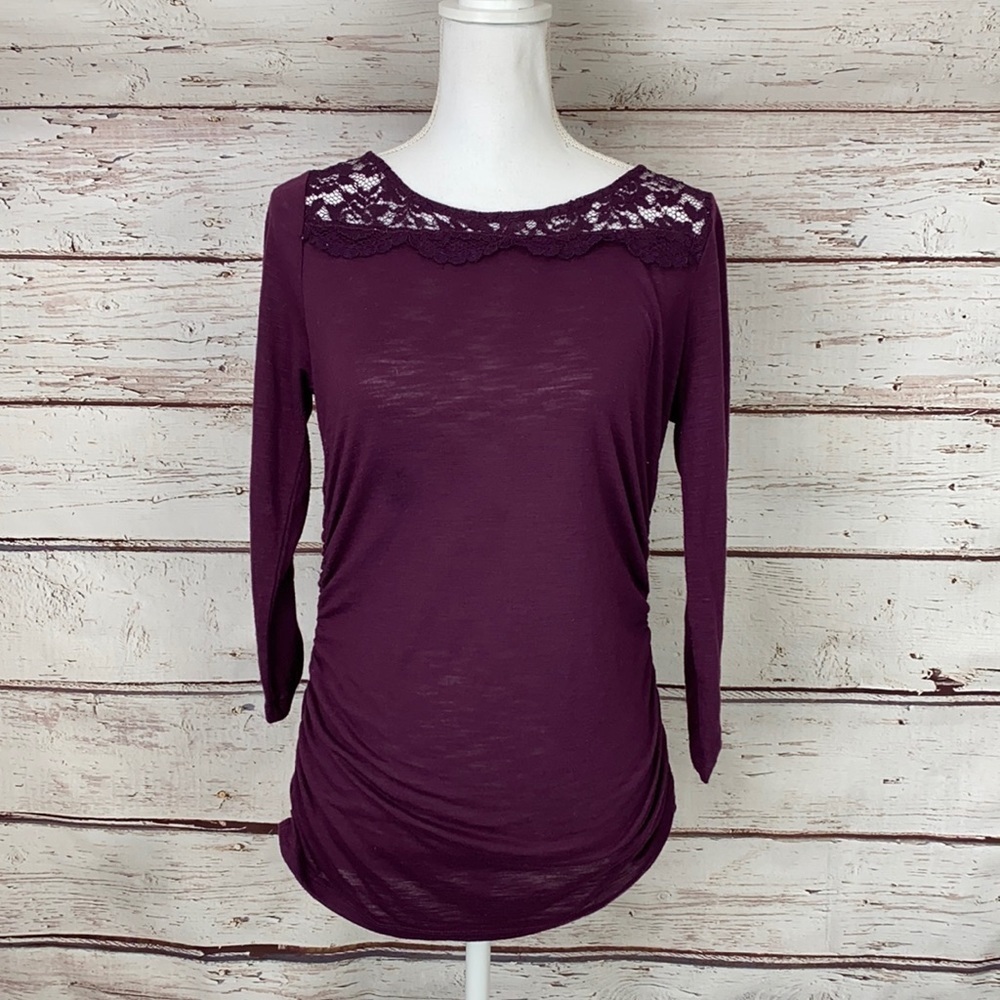 Maurices Lace Top Blouse M